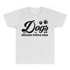 Dogs Because People Suck All Over Men's T-shirt