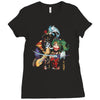 the burning joke Ladies Fitted T-Shirt