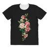breast cancer flowers All Over Women's T-shirt