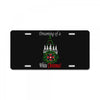dreaming of a white christmas License Plate