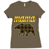 mama bear Ladies Fitted T-Shirt