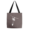 uh 1 huey air attack helicopter vinyl decal fire fighting cdf usfs Tote Bags