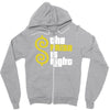 the paisa is right Zipper Hoodie