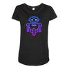 robot andro Maternity Scoop Neck T-shirt