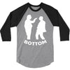 bottom eye poke 3/4 Sleeve Shirt