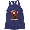 lucille is awesome Racerback Tank