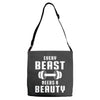 Every Beast Needs a Beauty Adjustable Strap Totes