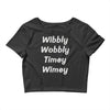 wibbly w0bbly Crop Top