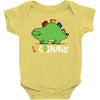 legosaurus Baby Bodysuit