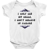 i only see my goals Baby Onesie