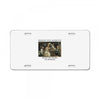 Diego Velazquez Las Meninas License Plate