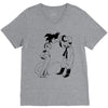 goku vs freeza V-Neck Tee