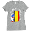 belgium national team youth 2018 fifa world cup Ladies Fitted T-Shirt