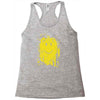 mud smiley face Racerback Tank