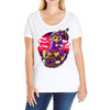 gugu rider Ladies Curvy T-Shirt
