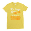environmental scientist Ladies Fitted T-Shirt