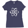 atom glow Ladies Fitted T-Shirt