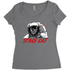 space cat's Women's Triblend Scoop T-shirt