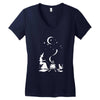 happy halloween Women's V-Neck T-Shirt