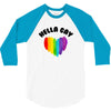 Hella Gay 3/4 Sleeve Shirt
