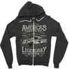 america's  highway Zipper Hoodie