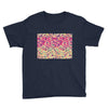 pink triangle print Youth Tee