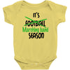 its marching band season green Baby Onesie