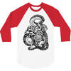 snake and tiger 3/4 Sleeve Shirt