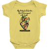 my body is a garden, not a graveyard Baby Bodysuit