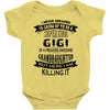 Super Cool Gigi Of A Freaking Awesome Granddaughter Baby Onesie