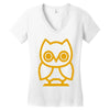 owl Women's V-Neck T-Shirt