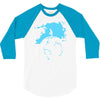 water planet global warming world ocean banksy nature graphic 3/4 Sleeve Shirt