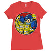 mega minions Ladies Fitted T-Shirt