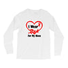 niece i wear a red heart ribbon Long Sleeve Shirts