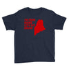 funny maine state Youth Tee