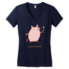 instaham Women's V-Neck T-Shirt