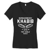 khabib the eagle Women's V-Neck T-Shirt