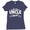 Worlds Greatest Uncle Looks Like Ladies Fitted T-Shirt