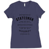 Gentleman (a290) Ladies Fitted T-Shirt