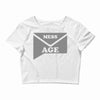 message Crop Top