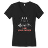 i am your father   mens funny Women's V-Neck T-Shirt