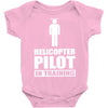 helicopter pilot in training Baby Onesie