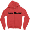 home skooled Zipper Hoodie