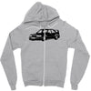 mercedes w201 Zipper Hoodie