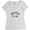 mulder it's me Women's Triblend Scoop T-shirt