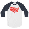 God Shed His Grace On Thee 3/4 Sleeve Shirt