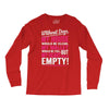 without dogs my heart would be empty Long Sleeve Shirts