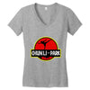 chunli park Women's V-Neck T-Shirt