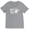 anything unrelated to elephants is irrelephant V-Neck Tee