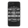 And 8th Day God Look Down So God Made A Sagittarius Guy iPhone 7 Plus Case
